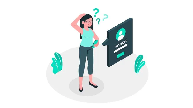 Lỗi quên mật khẩu