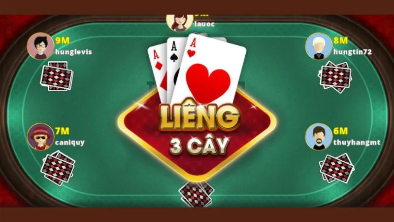 Luật chơi bài Liêng cơ bản