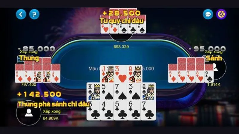Quy tắc chơi Binh xập xám